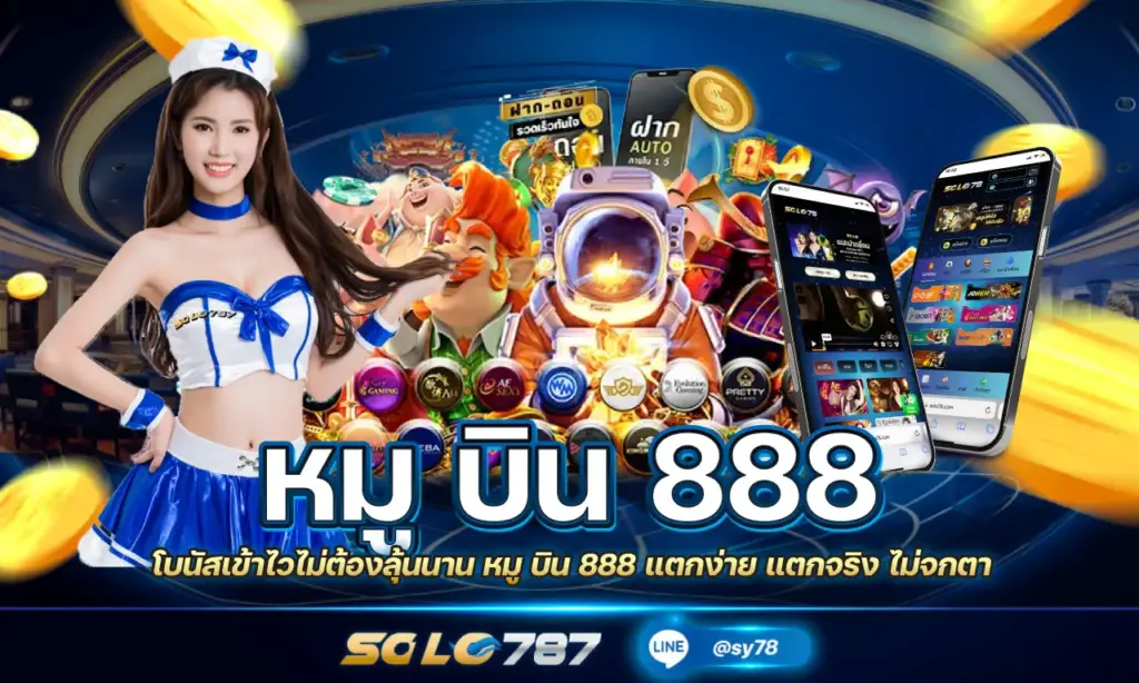 หมู บิน 888